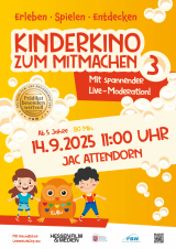 Filmplakat KUBU - Kinderkino zum Mitmachen III
