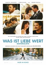 Filmplakat Was ist Liebe wert - Materialists - Mädelsabend