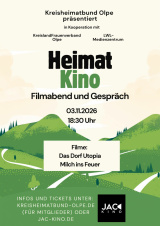 Filmplakat HEIMATKINO - Filmabend und Gespräch