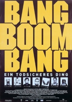 Filmplakat Bang Boom Bang - Ein todsicheres Ding